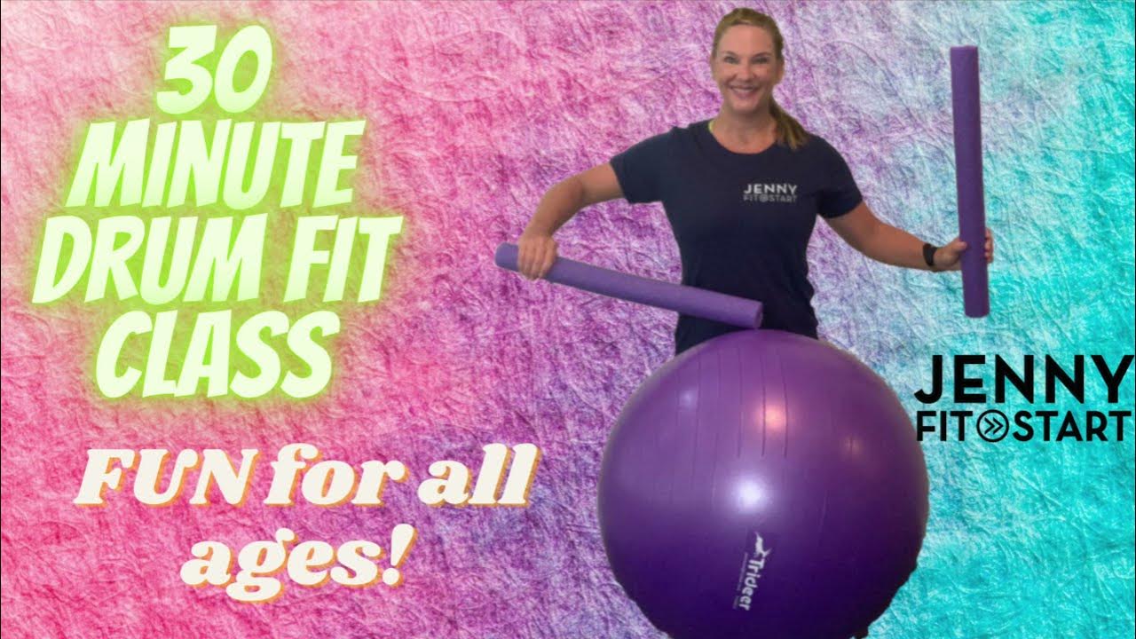 30 min. DRUM FIT for all ages! YouTube