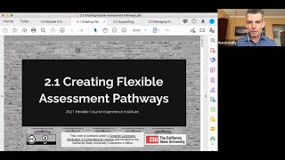 Micro-Lesson 2.1: Creating Flexible Assessment Pathways