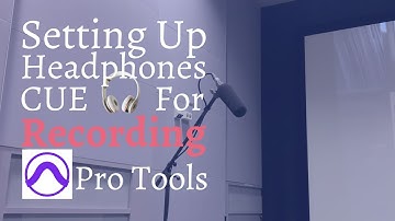 Setting up Headphones Cue in Pro Tools (BFM Sound Facility, Tallinn University, Estonia)