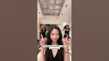 Learning BLACKPINK JUMP in ONE minute
