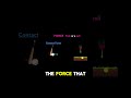 You Push It… It Pushes Back! 😳 | Newton’s Third Law Explained #physics #NewtonsThirdLaw#LearnPhysics