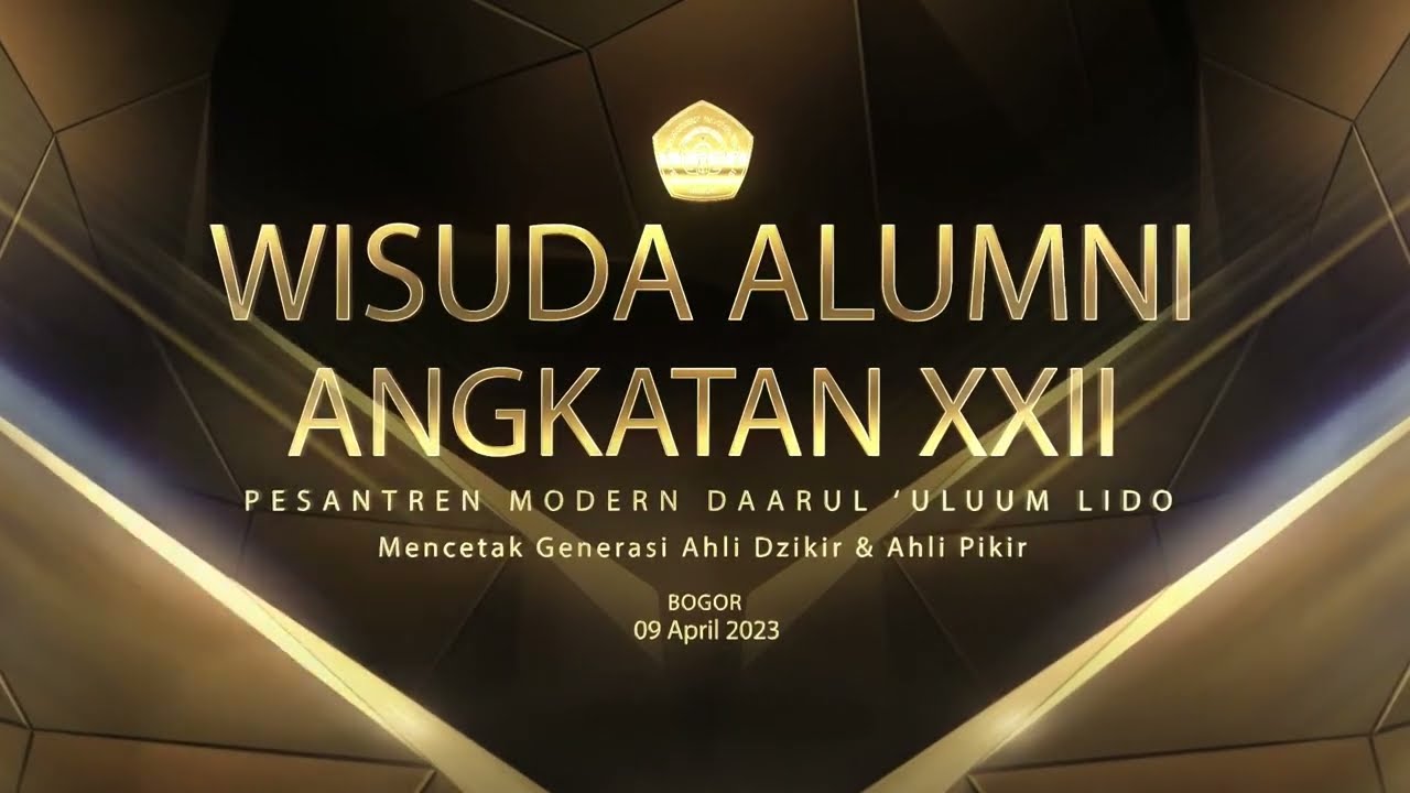 Wisuda Alumni Angkatan XXII
