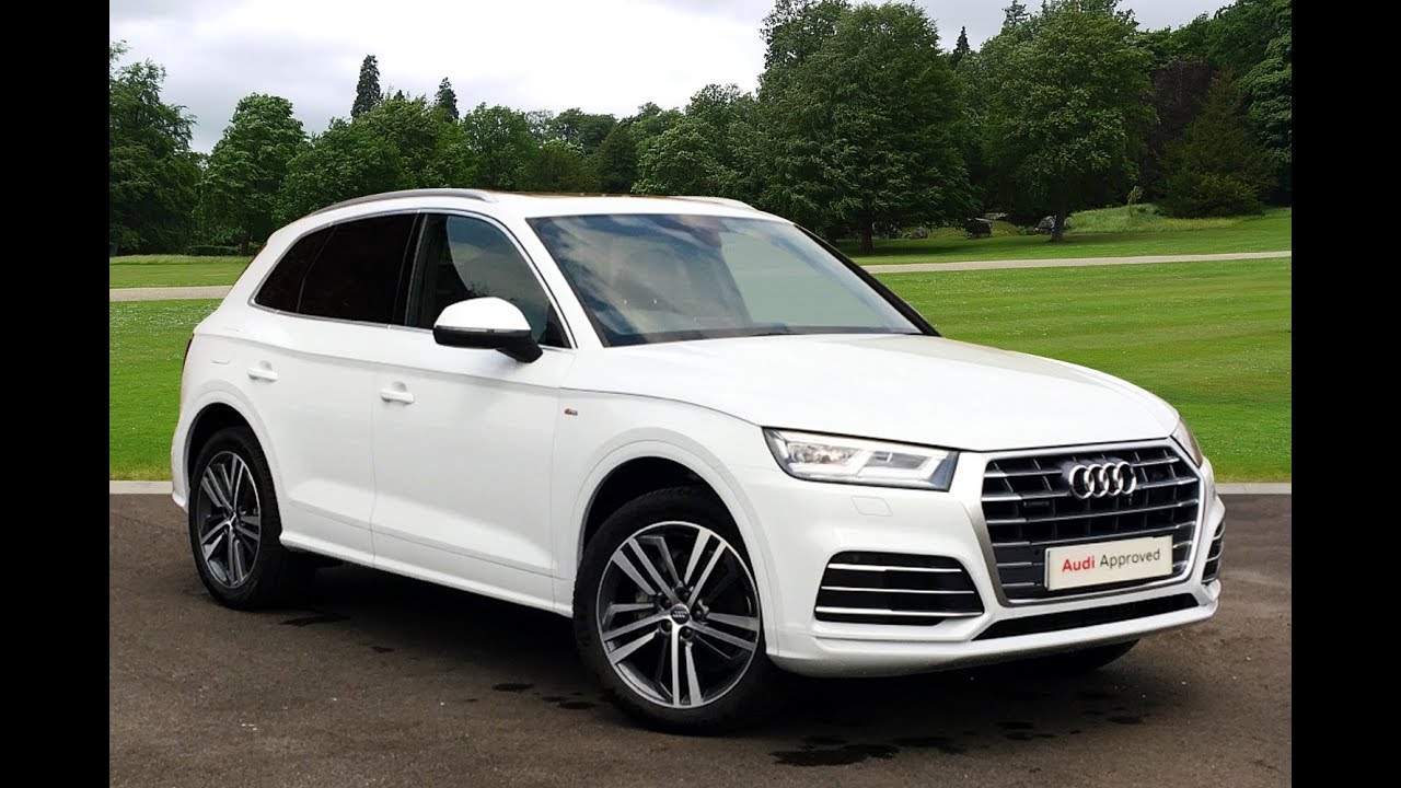 YF18WNZ AUDI Q5 TDI QUATTRO S LINE WHITE 2018, Bradford Audi - YouTube