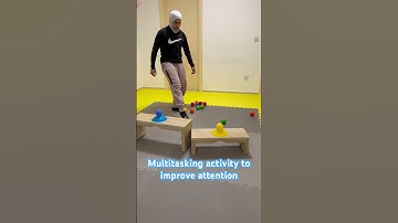 Fun activity to improve children’s attention #playtime #kidsactivities #attention