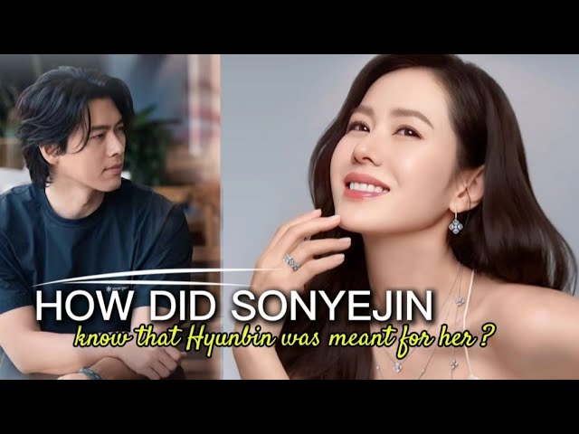 Hyun Bin Surprises with a Special Gesture, Igniting Son Ye Jin's Return to  the Screen! - YouTube