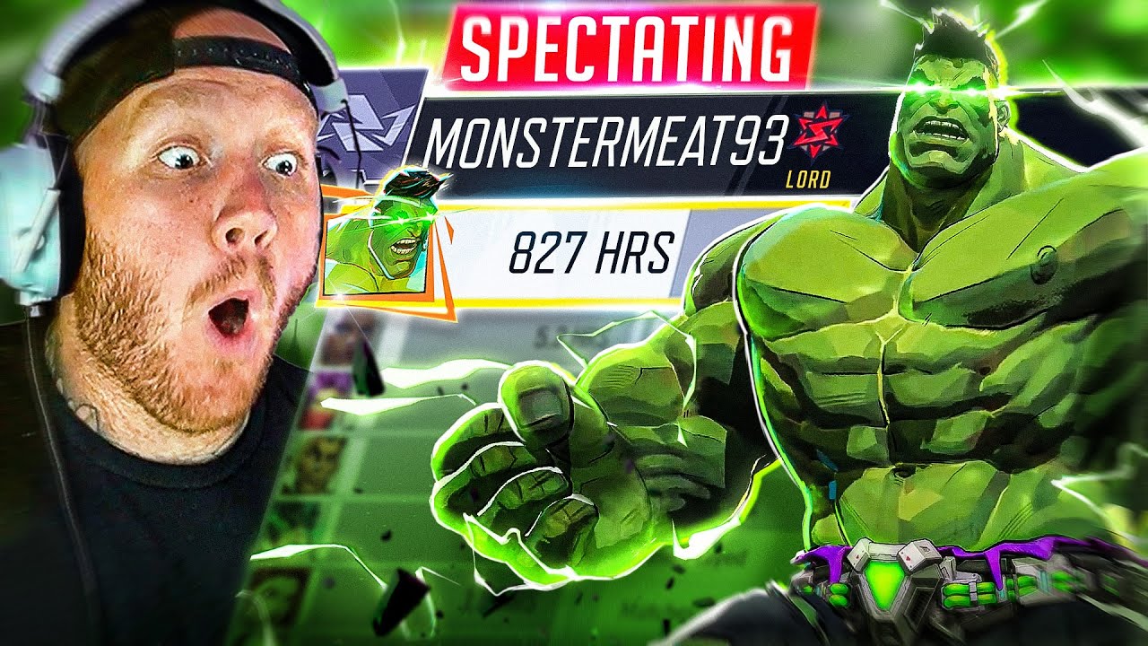 SPECTATING THE NEW #1 HULK IN MARVEL RIVALS - YouTube