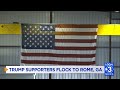 Trump supporters flock to Rome, Georgia, for presidential visit