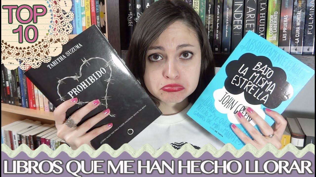 Libros que han hecho llorar | Top - YouTube