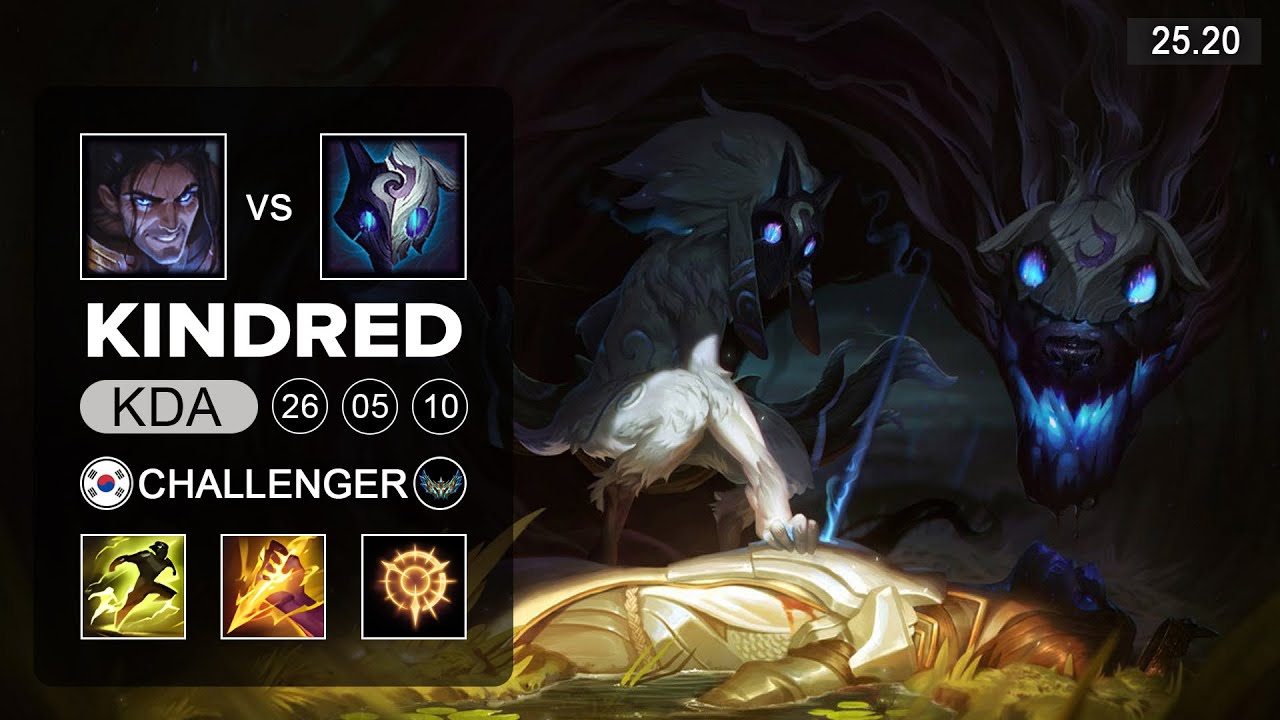 Kindred vs Sylas Jungle - KR Challenger - Patch 25.20 Season 15