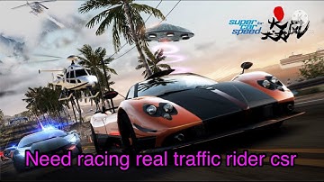 NEED RACING: REAL TRAFFIC RIDER CSR IOS GAMEPLAY 2021.