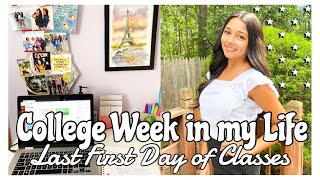 COLLEGE WEEK IN MY LIFE | last first day of classes, syllabus week, + more!