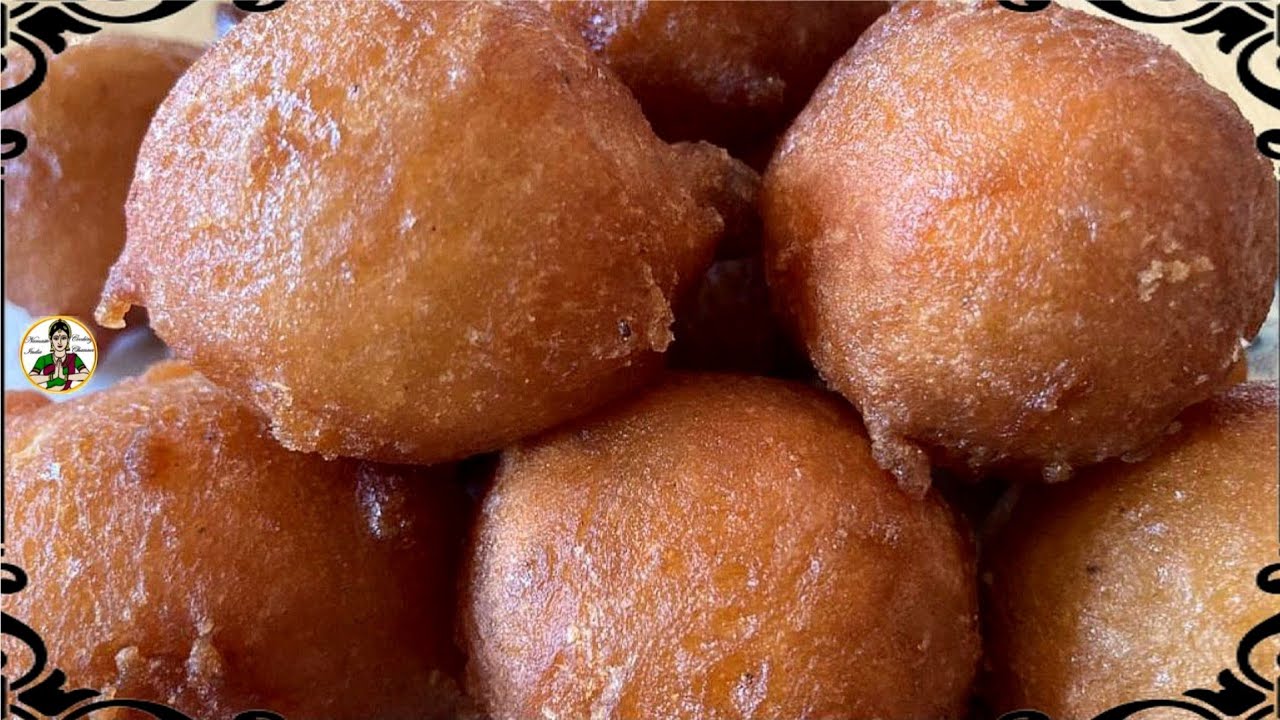 ಮೈದಾ ಹಿಟ್ಟಿನ ಸಿಹಿ ಬೋಂಡ/maida sweet bonda/sweet bonda recipe in kannada