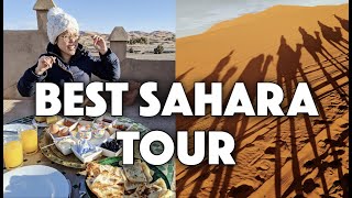 Best Sahara Tour in Morocco 🇲🇦 Mint Tea, Berber Pizza (Medfouna) and Camel Ride