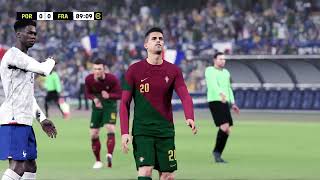 efootball 2024 Portugal vs France Highlights