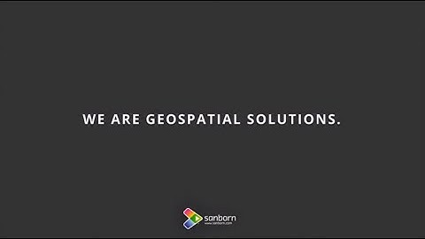 Sanborn - Geospatial Solutions