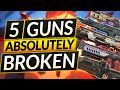 5 ABSOLUTELY BROKEN WEAPONS in Season 12 - BEST GUNS Tier List - Apex Legends Guide