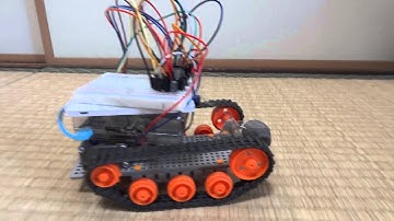 Raspberry Pi Wi-Fi Controlled  Tank-like Vehicle ラズパイ・ラジコン