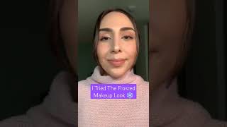 Is The Frosted Makeup Look Actually Wearable? ❄️🥶