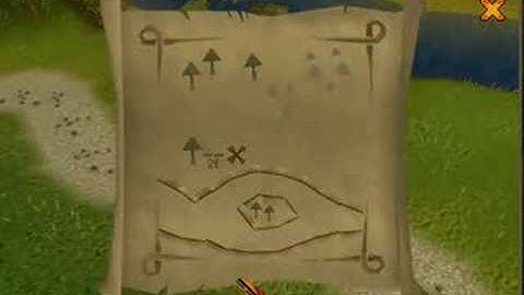 clue scroll map