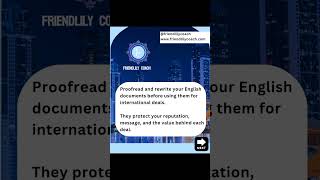 English document proofreading and editing services for Middle Eastern business owners