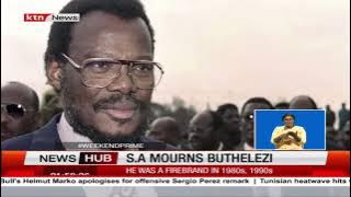 South African leader and Zulu prince Mangosuthu Buthelezi dies aged 95