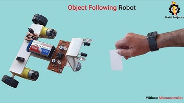 How To Make Object Following Robot Without Microcontroller