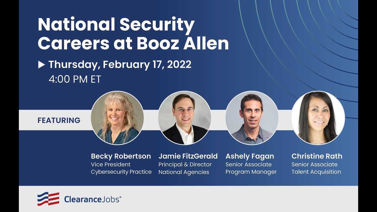 National Security Careers at Booz Allen