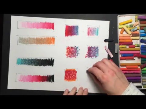 10 Oil Pastel Techniques - YouTube