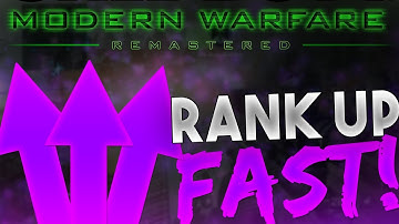 How To RANK UP Fast Secret Tips In MWR!MWR Level Up Fast, Get More Xp And Prestige Fast!(Cod MWR)