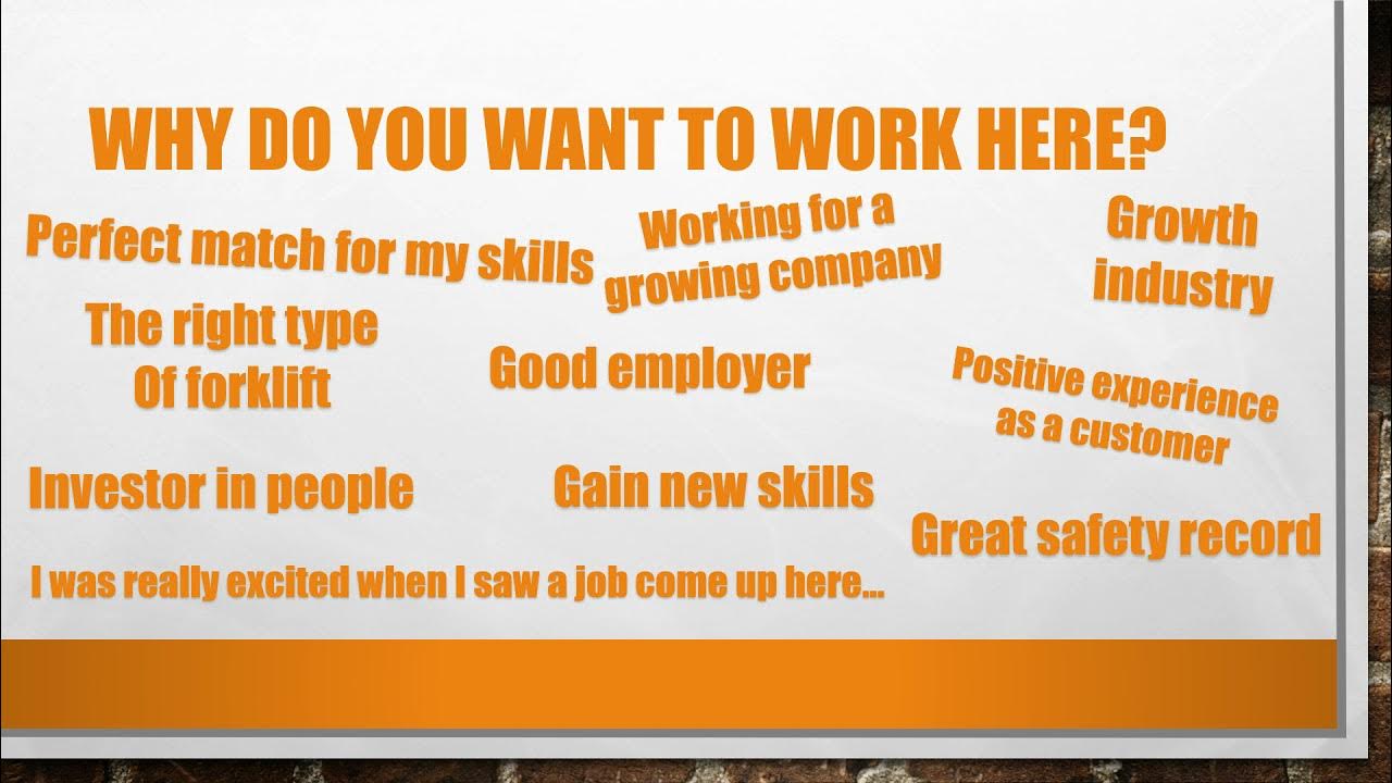 Forklift Operator/Driver Interview Questions and Answers YouTube