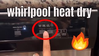 Turn on Whirlpool Heat Dry Setting by Kathy M 4,786 views 1 year ago 1 minute, 13 seconds