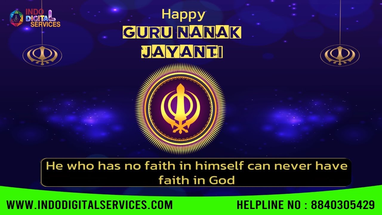 Happy Guru Nanak Jayanti 2022 | Best Digital Marketing Company in Lucknow | Digital Marketing