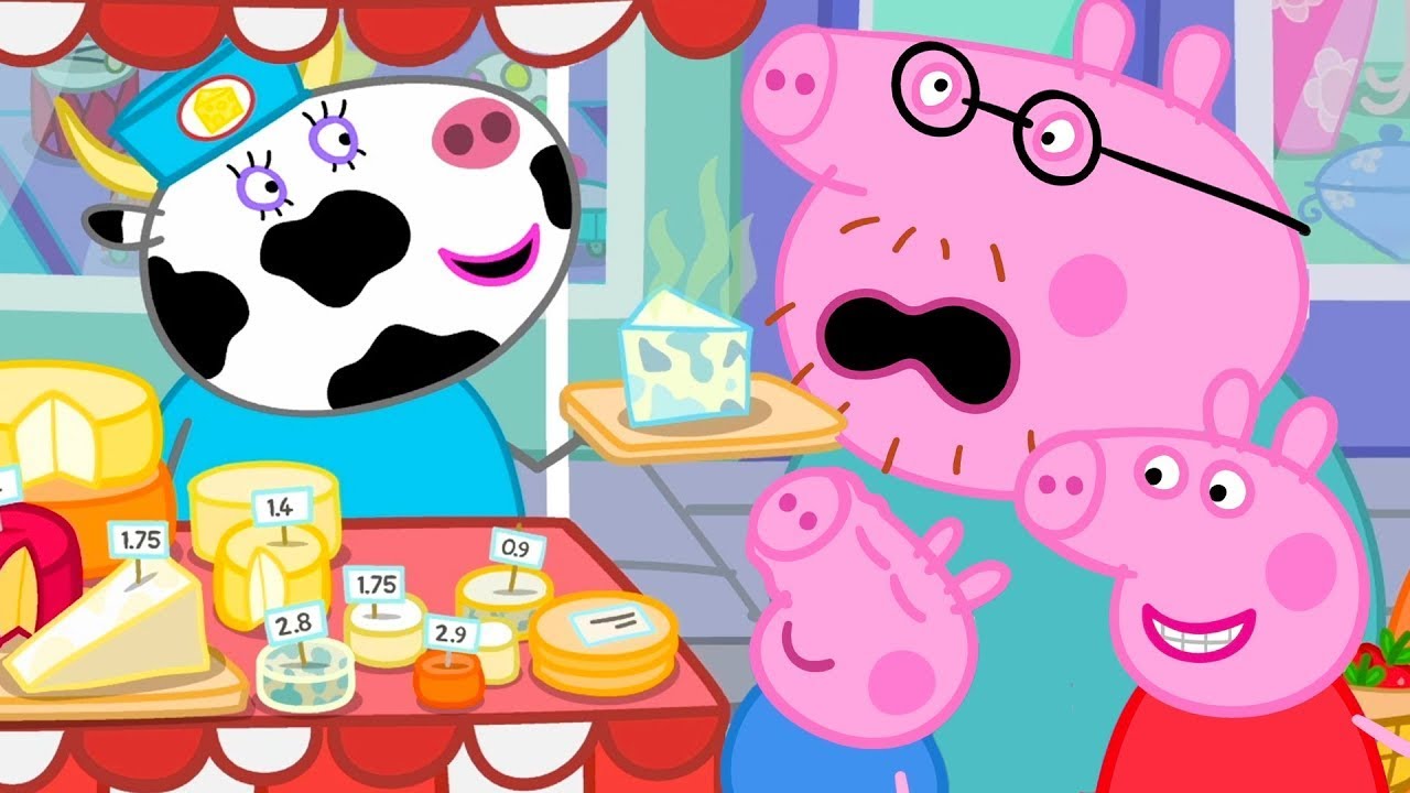 El maloliente mercado | Peppa Pig en Español Episodios Completos