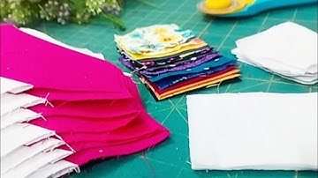 ❤️This Quilt Block will change your Quilting forever!💥Greative sewing idea with leftover fabrics