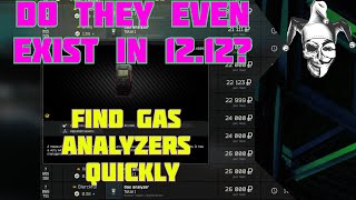 Gas Analyzers in EFT 12 12 - Strategy Find them Quick