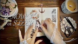 [ASMR Vintage Journal] 2 + Hours for SLEEP 🌙