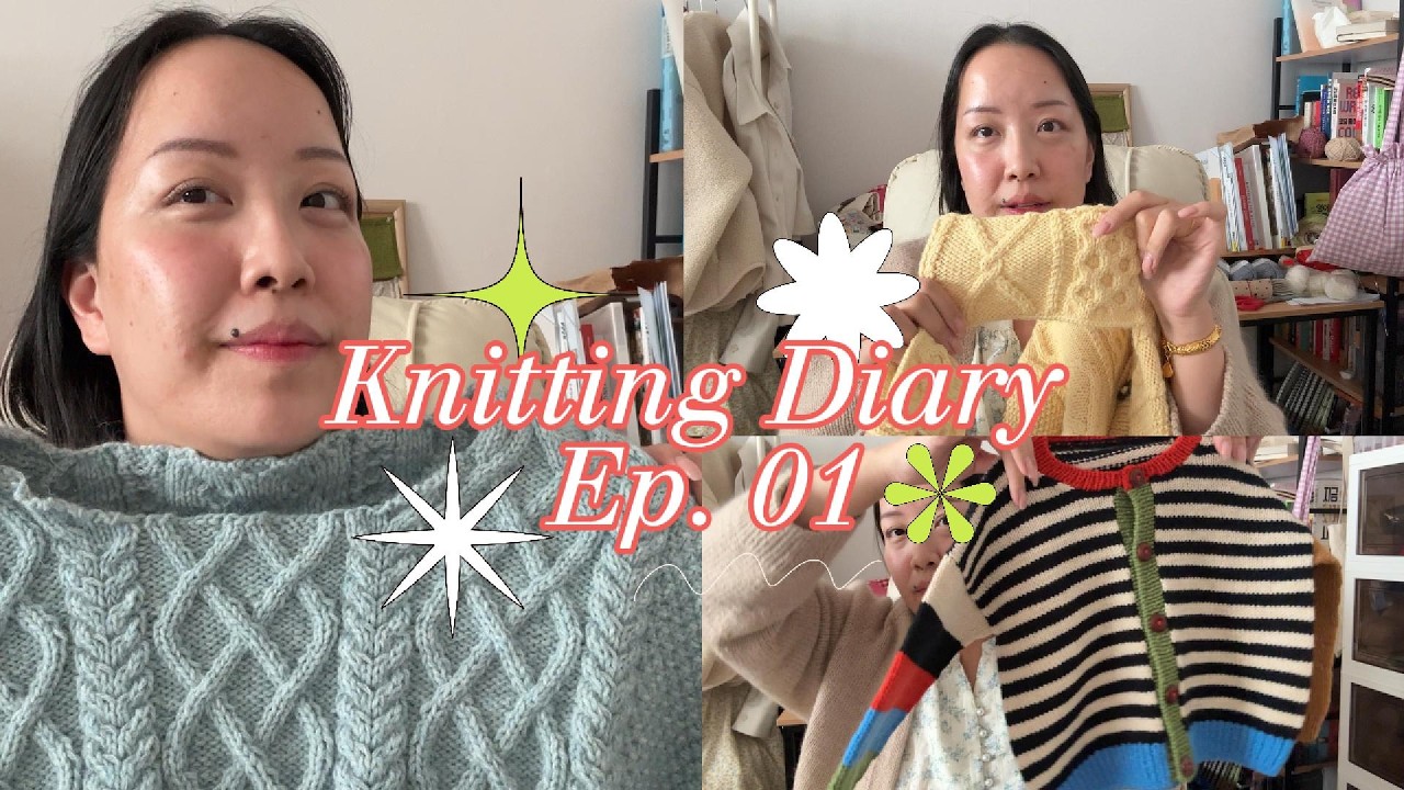 Knitting Diary Ep01 | 2026 FOs, WIPs, Acquisitions, Dagmar Jacket, Westport Pullover and more