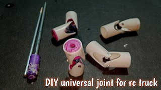 How to make Universal joint | Making Universal joint for Rc Truck | DIY projects