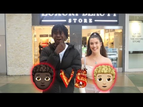 Do You Prefer Black Boys Or White Boys?!(Mall Edition)🔥