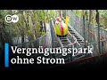 Achterbahnfahren mit Muskelkraft: Freizeitpark ohne Strom | Fokus Europa