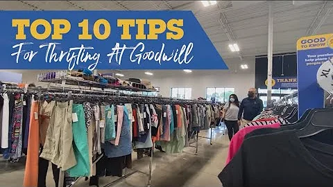 How To Shop Goodwill
