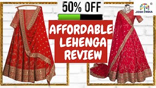 Designer Lehenga For Beautiful Bride | Bridal Lehenga Shopping | Lehenga Wedding Shopping, Joshindia