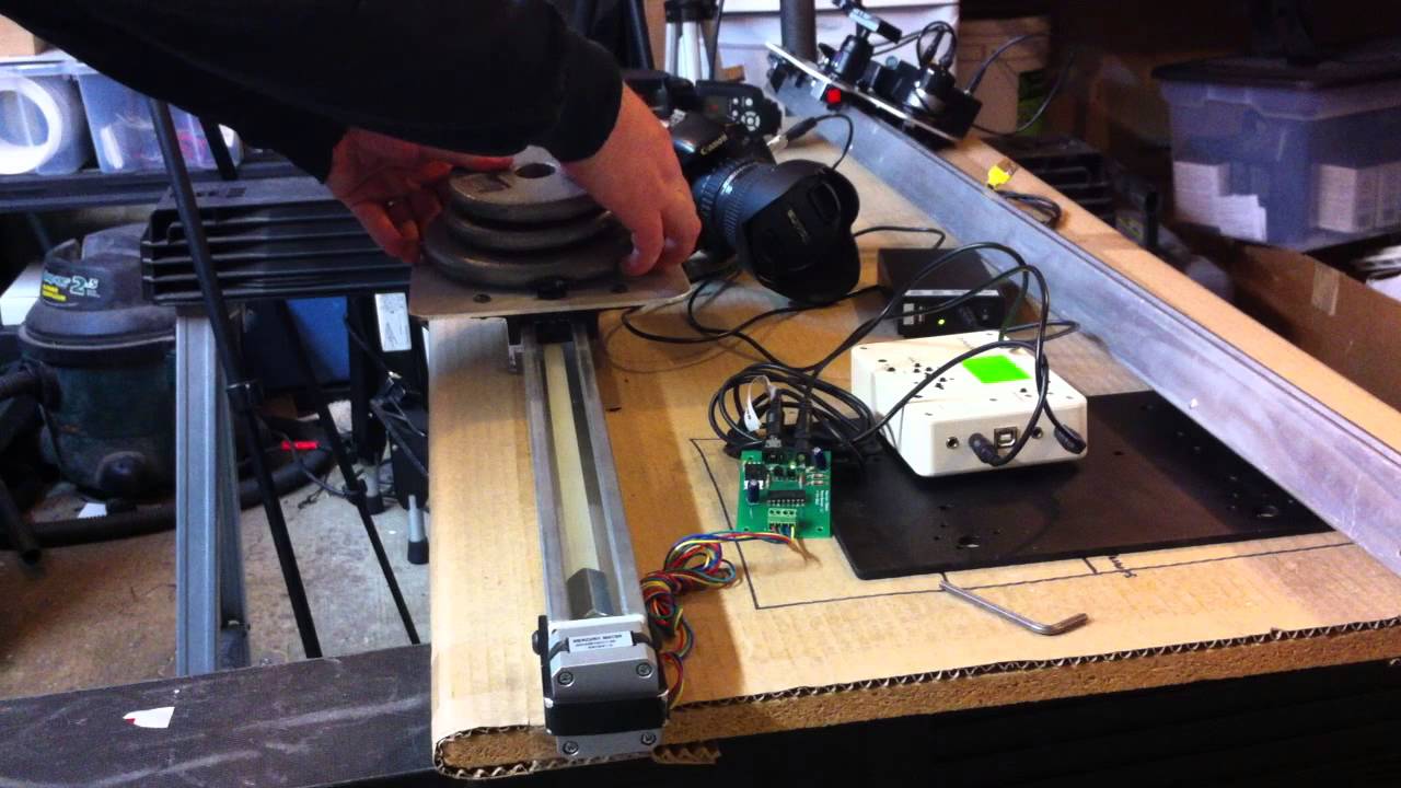 Slidetracked controled by Camera Axe