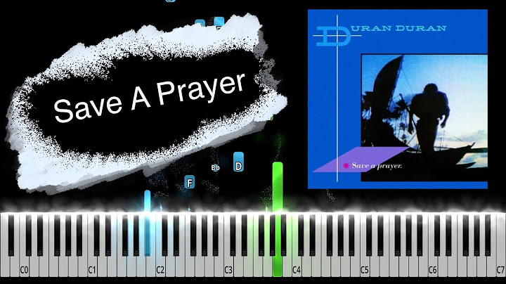 Save a Prayer Piano version - Piano performance video thumbnail