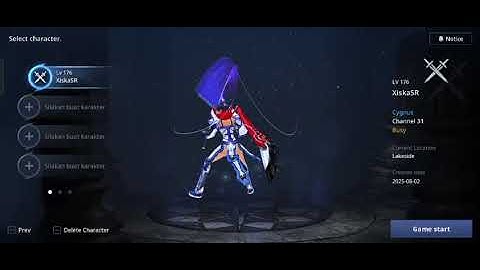 XiskaSR Blader Cygnus @Cabal: Infinite Combo - ID #XiskaSR