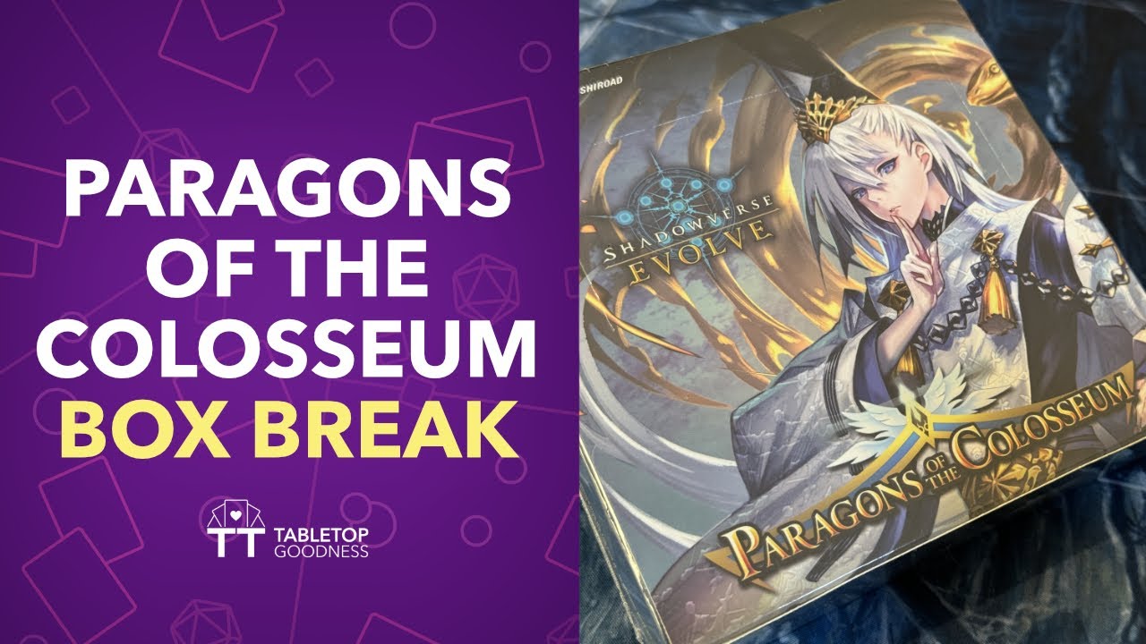 Ginsetsu + Ralmia! Another SVE:Evolve Paragons of the Colosseum box break!
