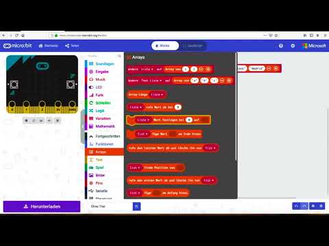 Hauptstadte Makecode (Microbit)
