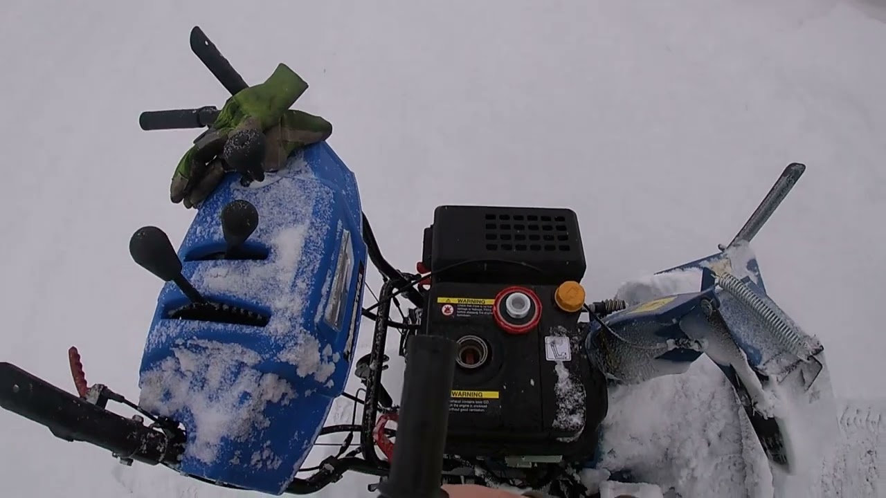 Biltema snøfreser. CST 7113. Setter denne på en en skikkelig test.