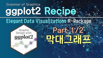 R 데이터가시화 제2편 ggplot2 막대그래프 1/2
