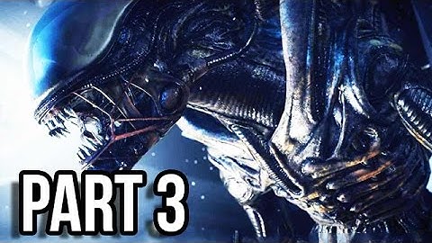 OMG SO SCARY! FIRST ALIEN ENCOUNTER! Alien Isolation Gameplay Walkthrough - Part 3 (PS4 Facecam)